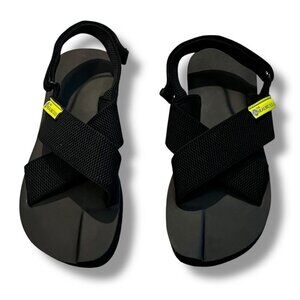 The Healing Sole Everett Sandals Ortho Plantar Fasciitis Comfort Black Womens 7